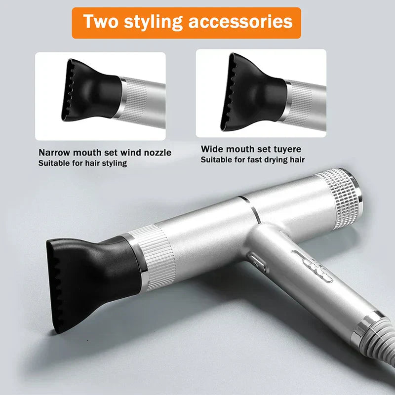 Strong Wind Hair Dryer with Blue Light & Anion Technology-3