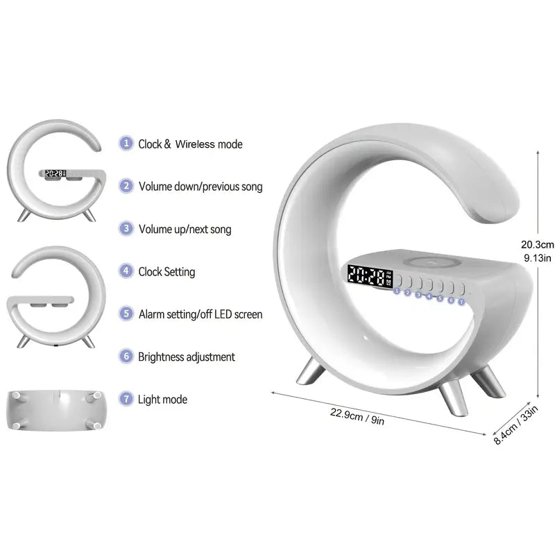 Wireless Charger Atmosphere Lamp-3
