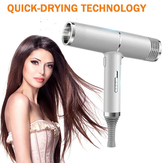 Strong Wind Hair Dryer with Blue Light & Anion Technology-1